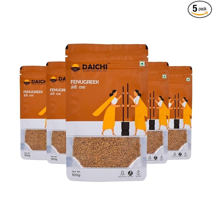 Daichi Fenugreek (Methi) | 100% Pure, Natural & Handmade by Rural Women