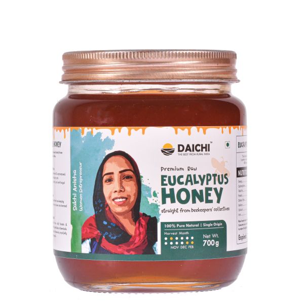 Daichi Eucalyptus Honey | Raw, Unprocessed & Cruelty-Free | No Sugar & Additives