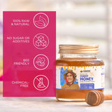 Daichi Forest Honey - 100% Raw & Unprocessed, Straight from beekeepers, Cruelty-free, No Sugar or Additives (350g)