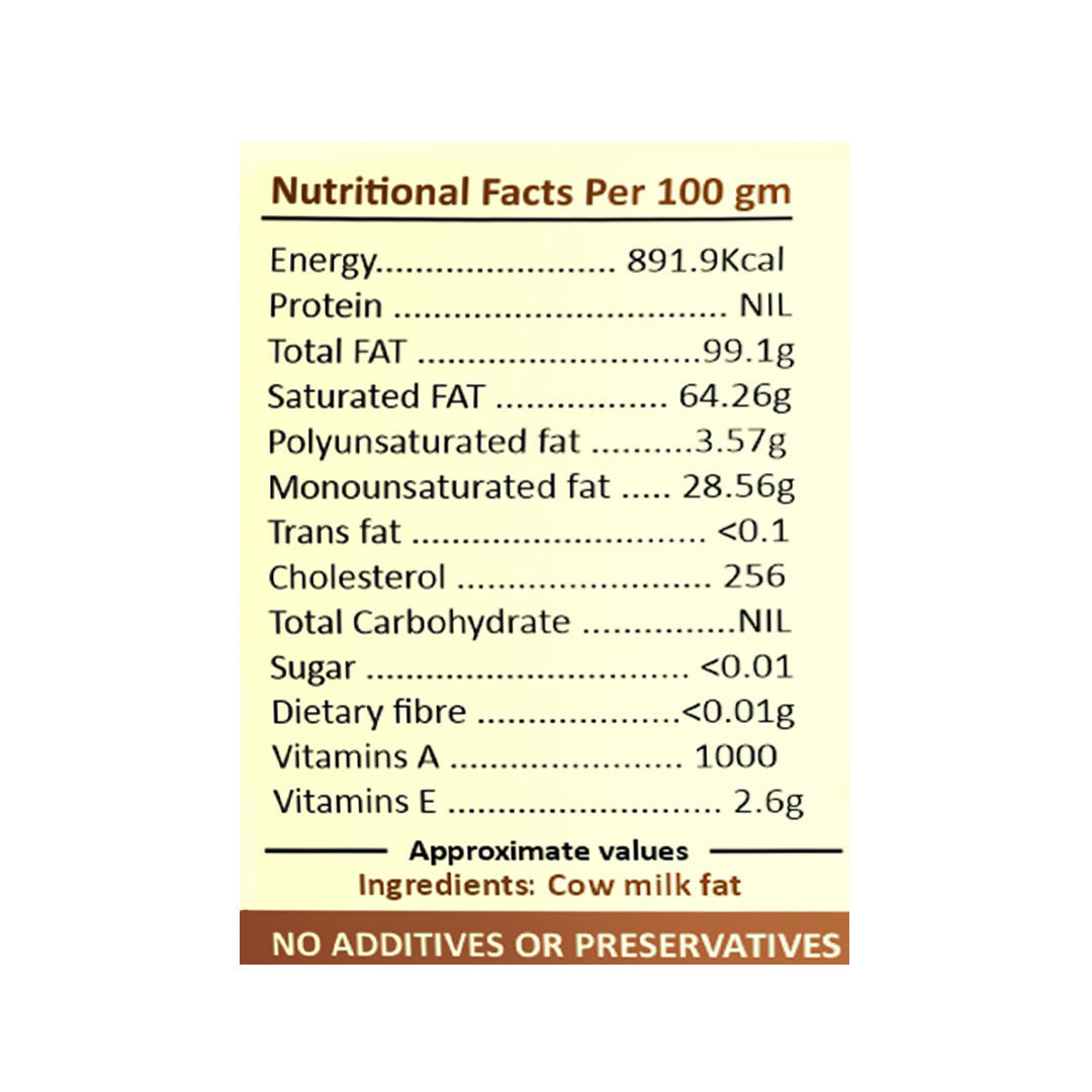 Daichi Pure Premium Bilona Cow Ghee | Handmade in Small Batches | Daichi Natural Ghee