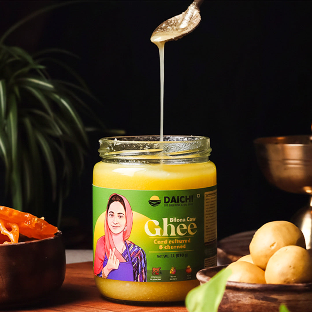 Daichi Pure Premium Bilona Cow Ghee | Handmade in Small Batches | Daichi Natural Ghee