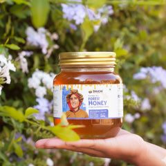 Daichi Forest Honey -  100% Raw & Unprocessed, Straight from beekeepers, Cruelty-free, No Sugar or Additives