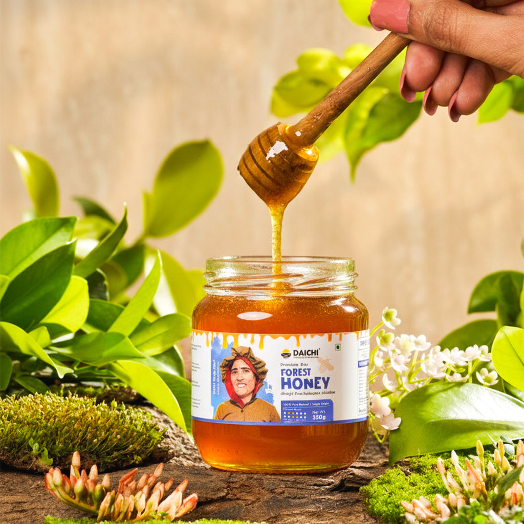 honey.miiです。 Daichi Forest Honey - 100% Raw & Unprocessed, Straight from