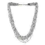 Off-white monochrome Beaded Necklace