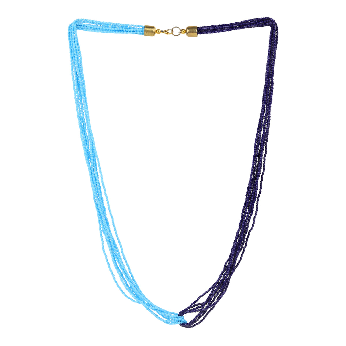 Blue Duet Necklace