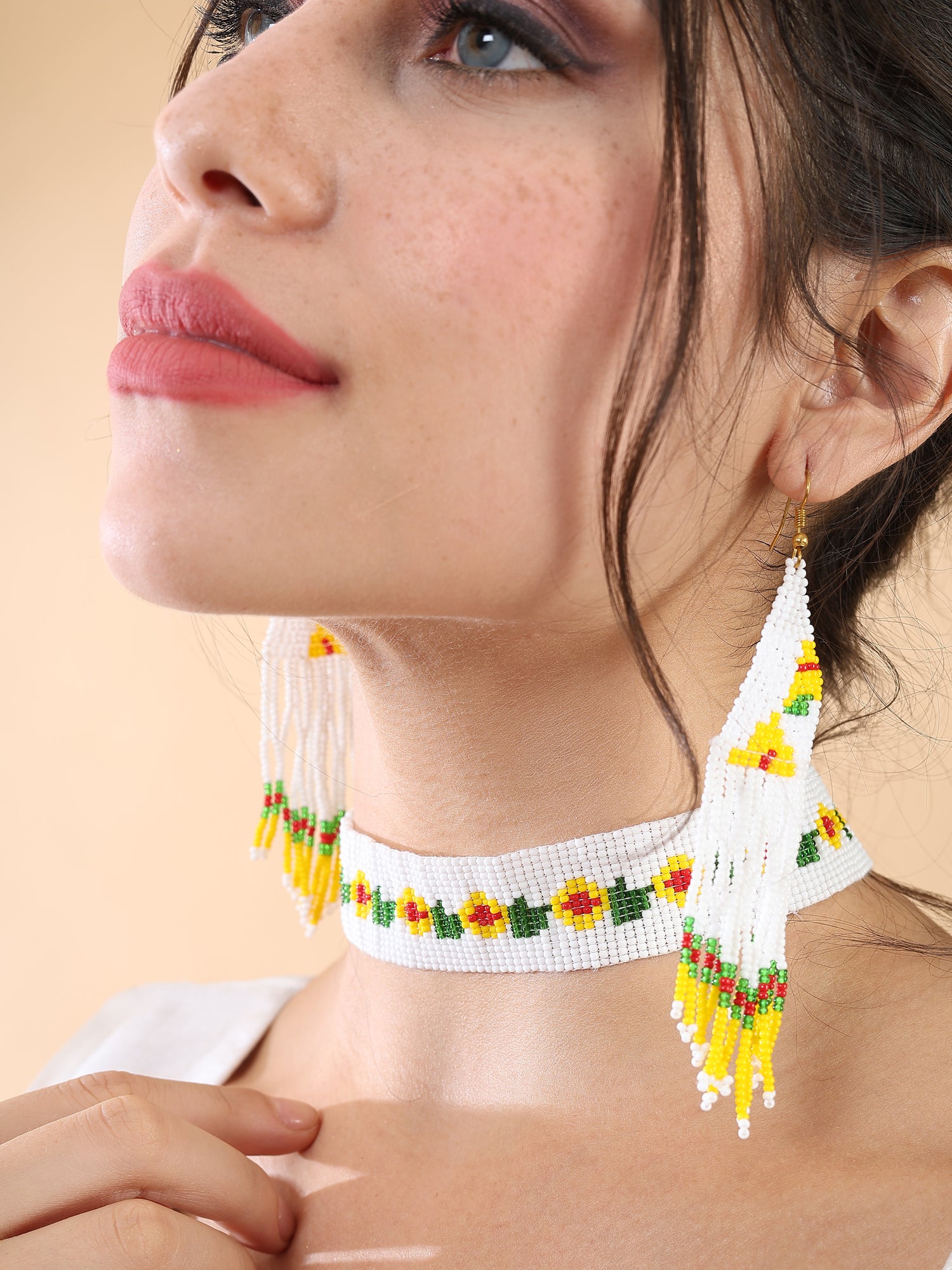 Sunshine Yellow Choker Set