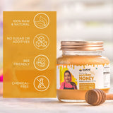 Daichi Mustard Honey -  100% Raw & Unprocessed, Straight from beekeepers, Cruelty-free, No Sugar or Additives (100% off)