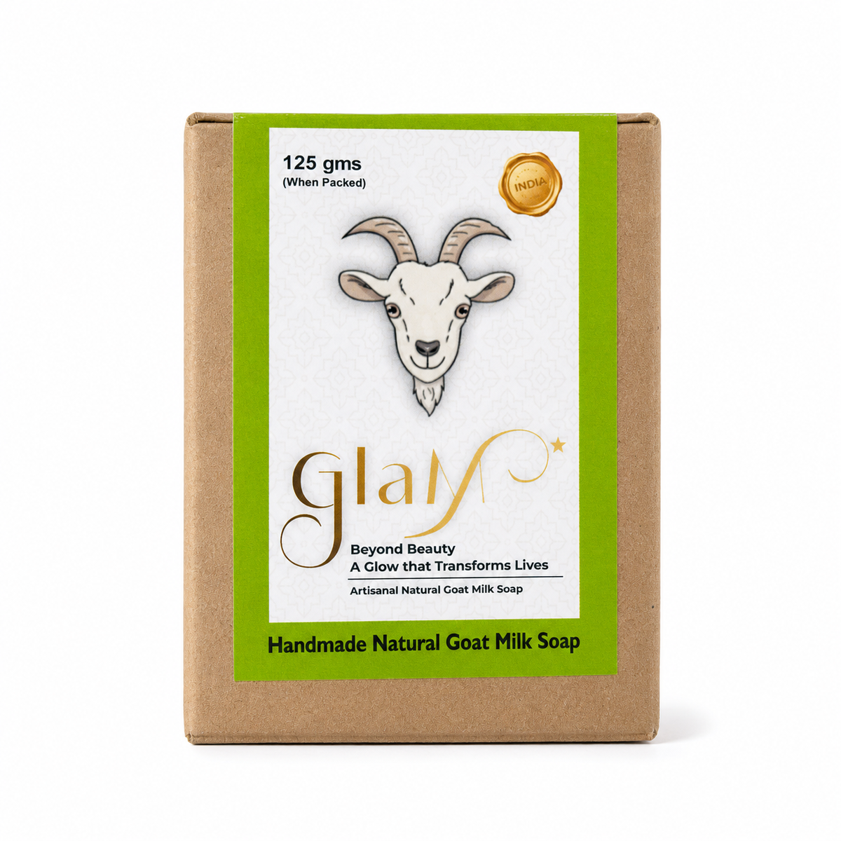 Glam Goat milk soap - Neem Tulsi-300g