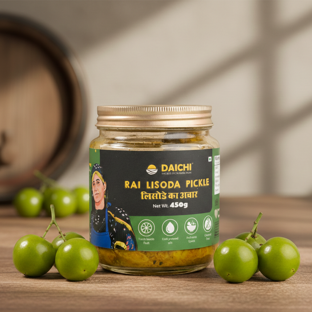Daichi Handcrafted Lisoda (Rai) Pickle | Glass Jars
