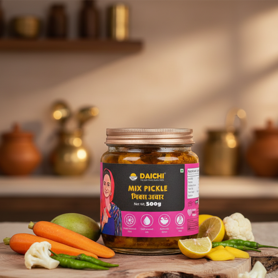 Daichi Mix Pickle | Crafted with Love by Women Artisans | Sun