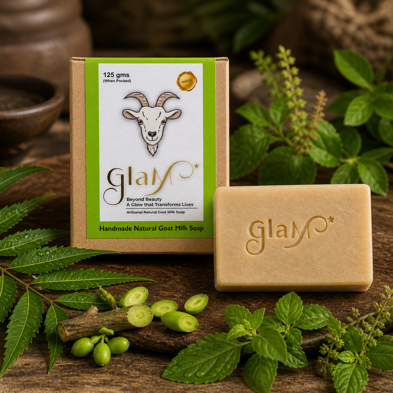 Glam Goat milk soap - Allovera