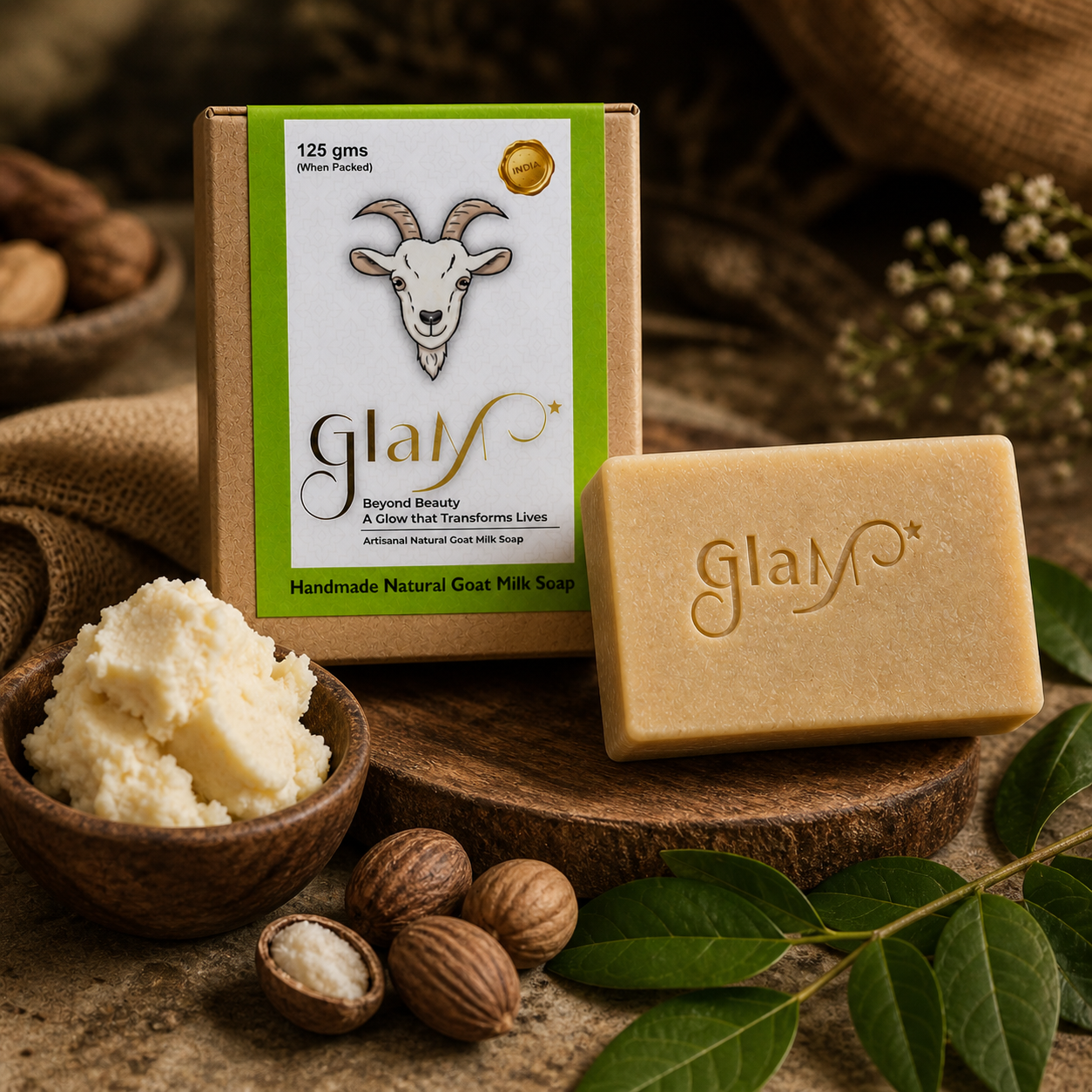 Glam Goat milk soap - Shea Butter