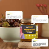 Daichi Singhara Pickle | Crafted with Love by Women Artisans | Sun Cured | Cold-Pressed Mustard Oil | In-House Spices