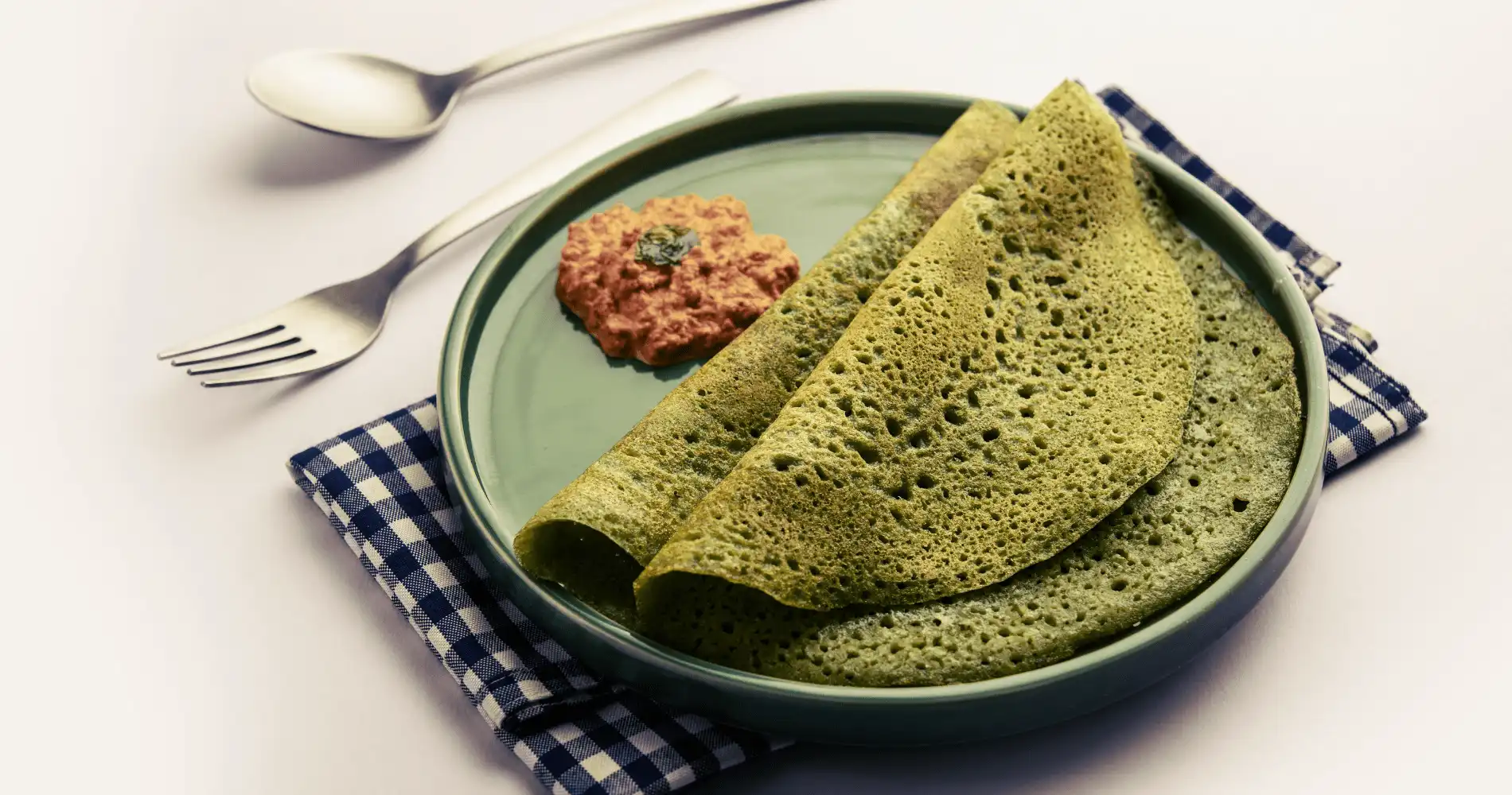 Gluten-free Green Moong Dal Cheela (Pesarottu Dosa)