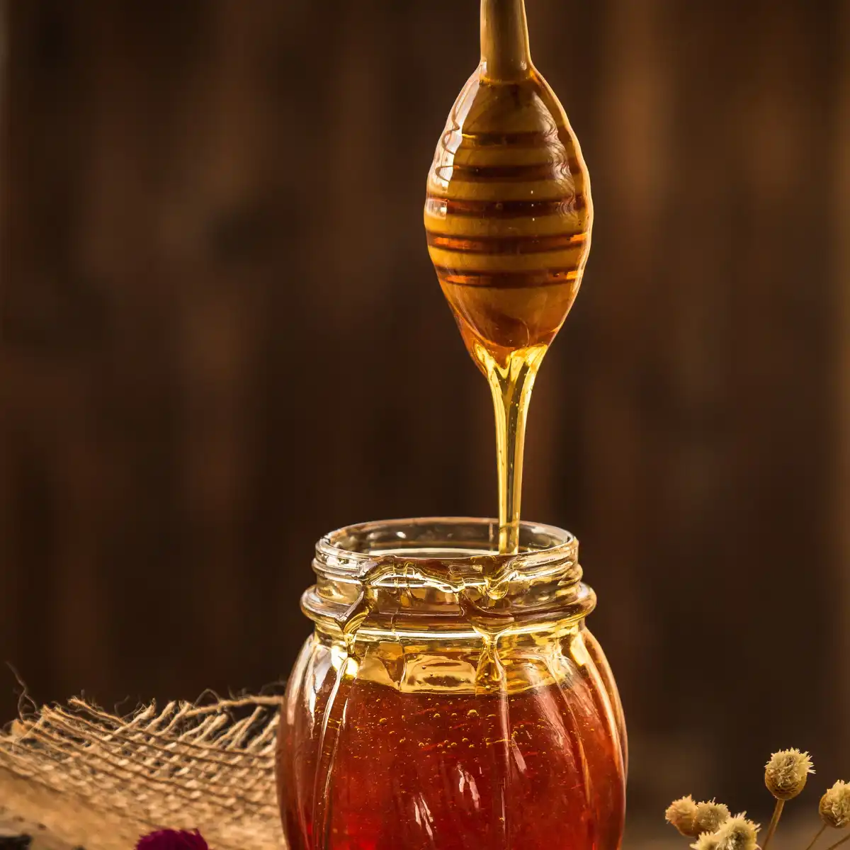 The healing power for raw, unprocessed honey